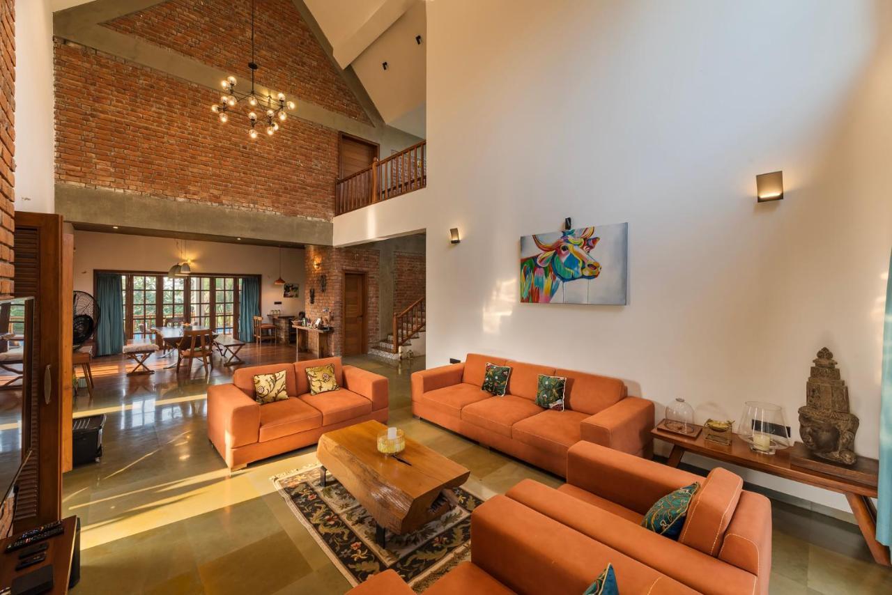 Saffronstays Happy Fields, Pune - Luxury Farmstay With Farm To Table Food Extérieur photo