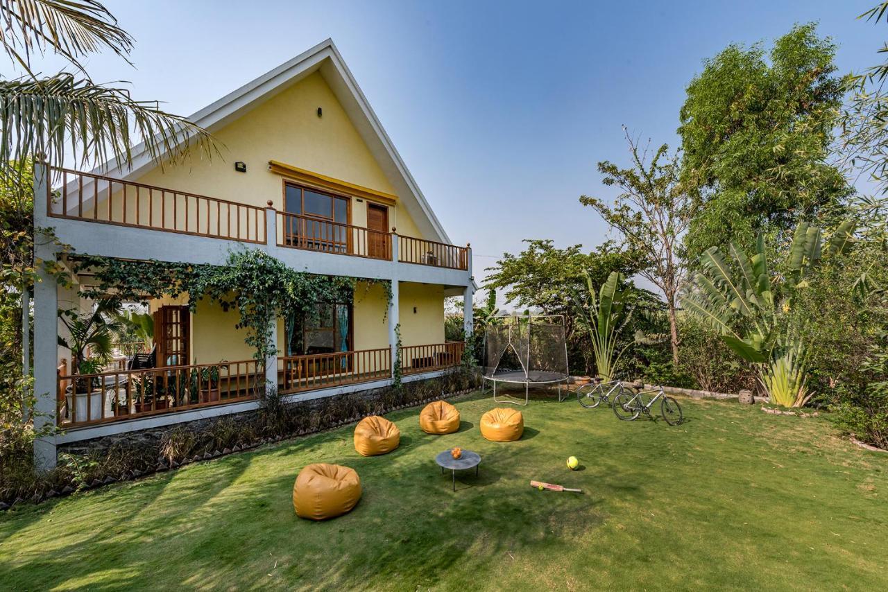 Saffronstays Happy Fields, Pune - Luxury Farmstay With Farm To Table Food Extérieur photo