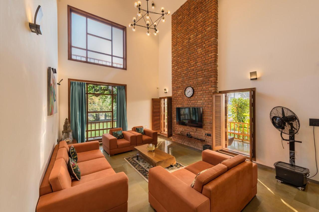 Saffronstays Happy Fields, Pune - Luxury Farmstay With Farm To Table Food Extérieur photo
