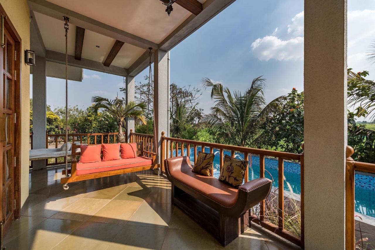 Saffronstays Happy Fields, Pune - Luxury Farmstay With Farm To Table Food Extérieur photo