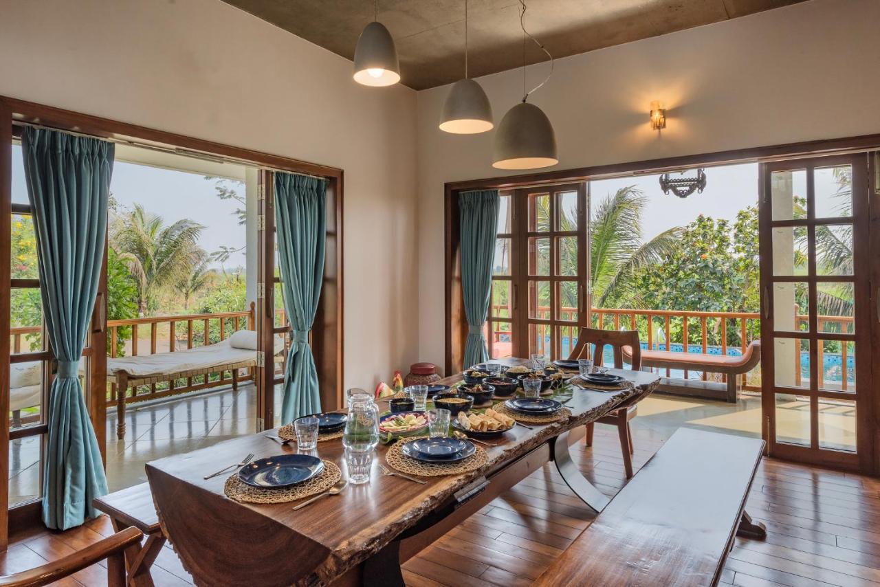 Saffronstays Happy Fields, Pune - Luxury Farmstay With Farm To Table Food Extérieur photo